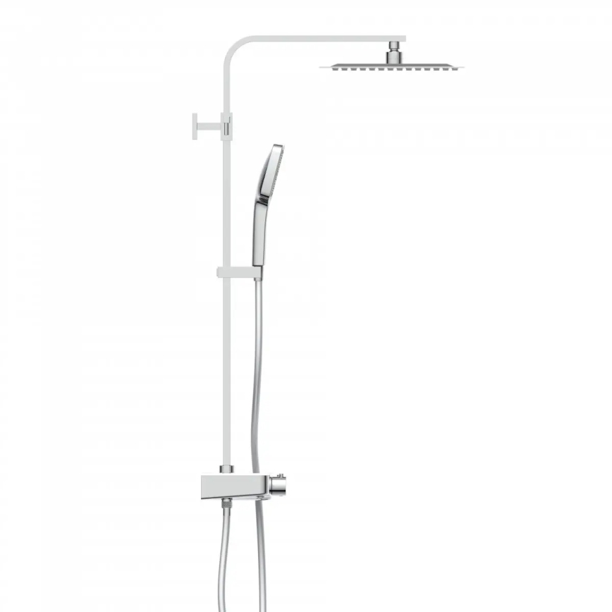 Schütte 60530 - Conjunto de duche com misturador termostático OCEAN, cromado brilhante