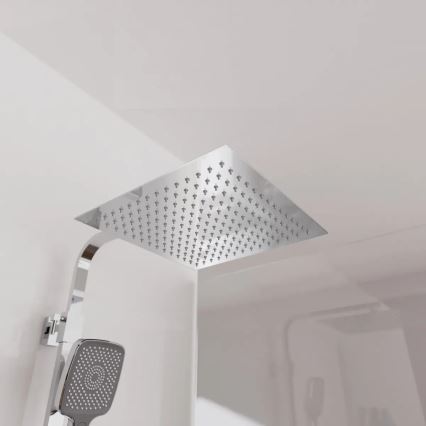 Schütte 60531 - Conjunto de duche com misturador termostático OCEAN, cromado brilhante/antracite
