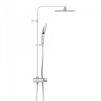 Schütte 60531 - Conjunto de duche com misturador termostático OCEAN, cromado brilhante/antracite