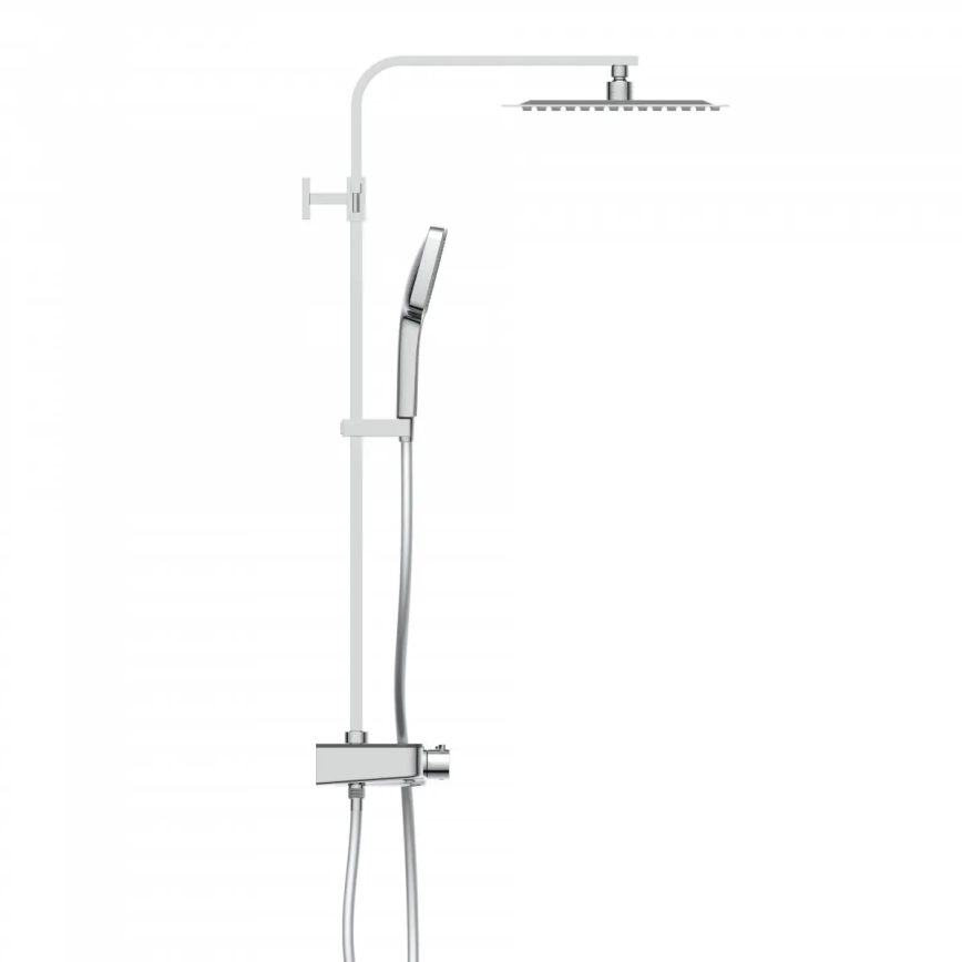 Schütte 60531 - Conjunto de duche com misturador termostático OCEAN, cromado brilhante/antracite