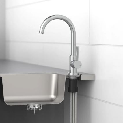 Schütte 79119 - Torneira de cozinha CORNWALL em cromo brilhante