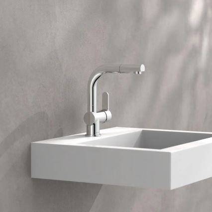 Schütte 79710 - Torneira de cozinha com ducha extraível LONDON cromado brilhante