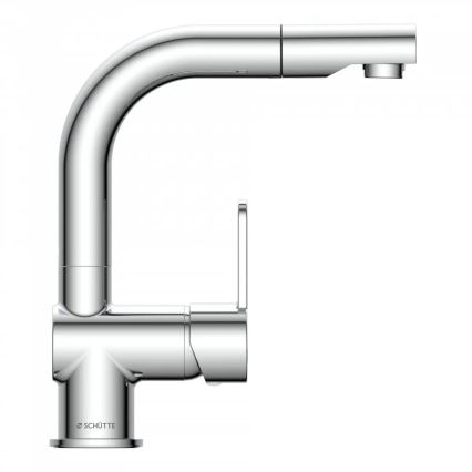 Schütte 79710 - Torneira de cozinha com ducha extraível LONDON cromado brilhante