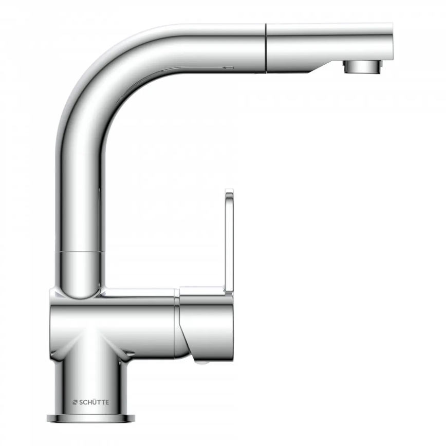 Schütte 79710 - Torneira de cozinha com ducha extraível LONDON cromado brilhante