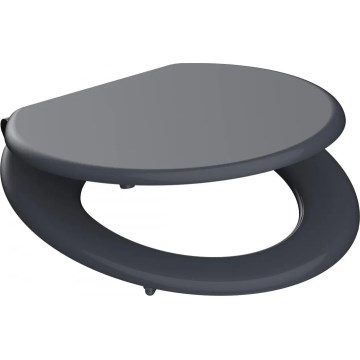 Schütte 80104 - Assento de sanita SPIRIT ANTRACITE SoftClose em MDF