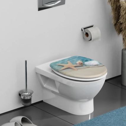 Schütte 82196 - Assento de sanita BEACH SoftClose em duroplástico