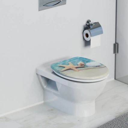 Schütte 82196 - Assento de sanita BEACH SoftClose em duroplástico