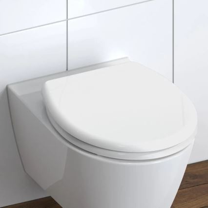 Schütte 82300-A - Assento de sanita branco SoftClose em duroplástico