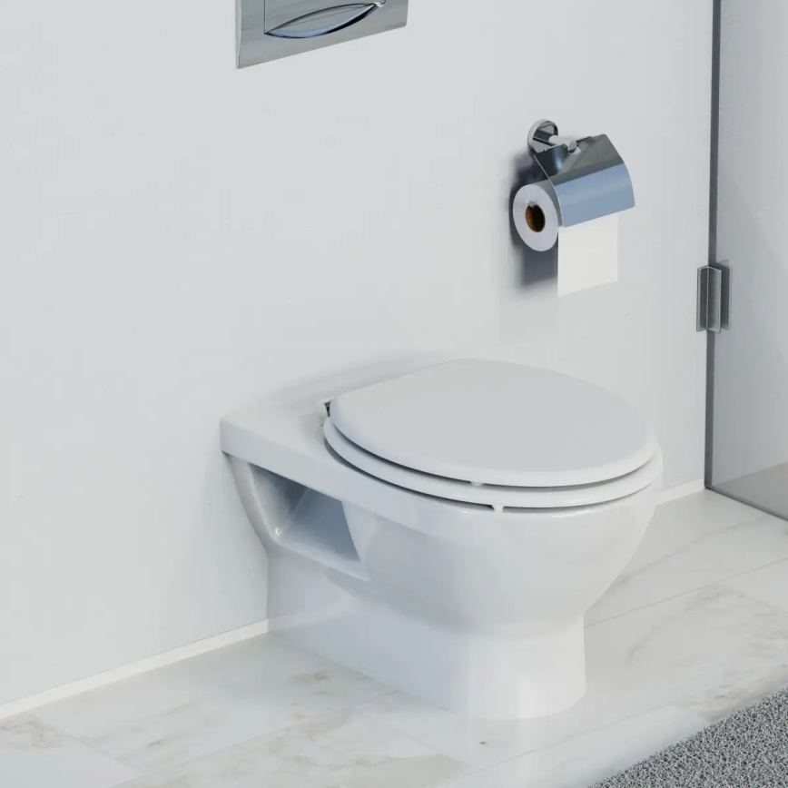 Schütte 84100-A - Tampa de sanita WHITE SoftClose em MDF