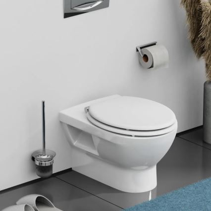 Schütte 84100-A - Tampa de sanita WHITE SoftClose em MDF
