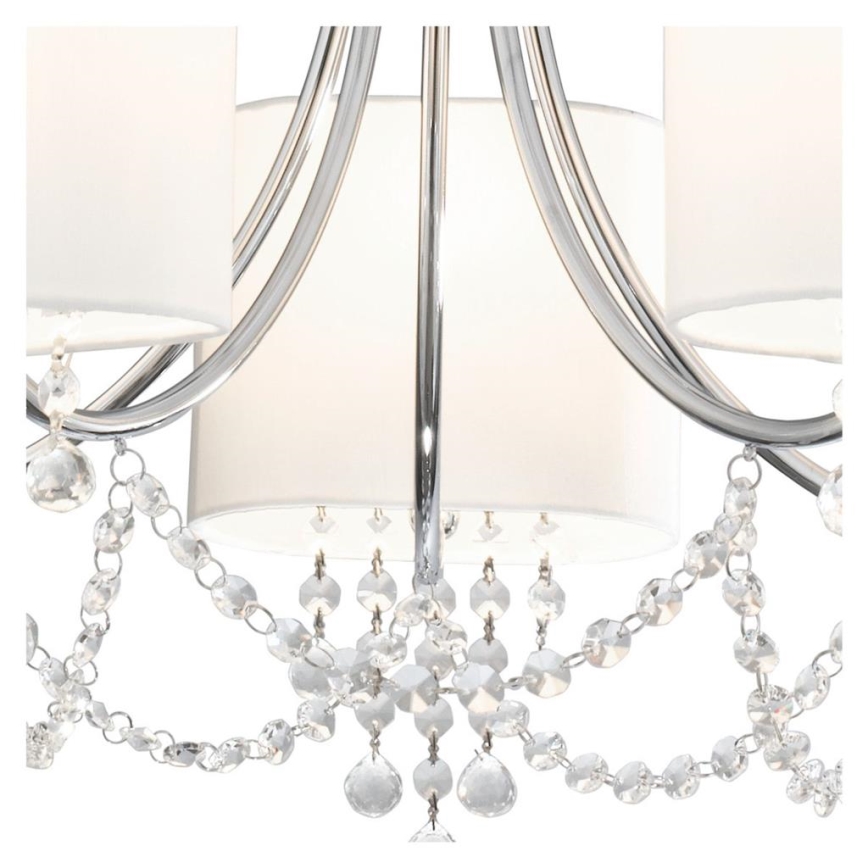 Searchlight - Candelabro de cristal de corrente NINA 5xE14/60W/230V