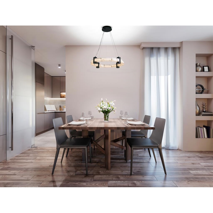 Searchlight - Lustre LED suspenso por cabo MOONBEAM LED/29W/230V