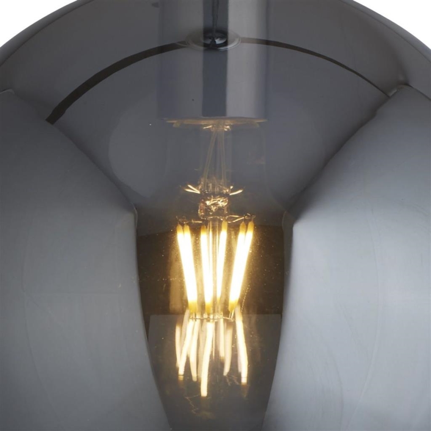 Searchlight - Candelabro num fio BALL 1xE27/60W/230V preto antigo