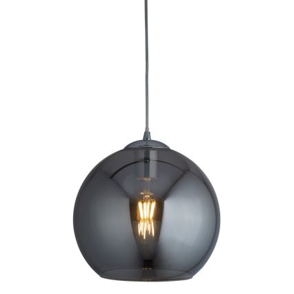 Searchlight - Candelabro num fio BALL 1xE27/60W/230V preto antigo