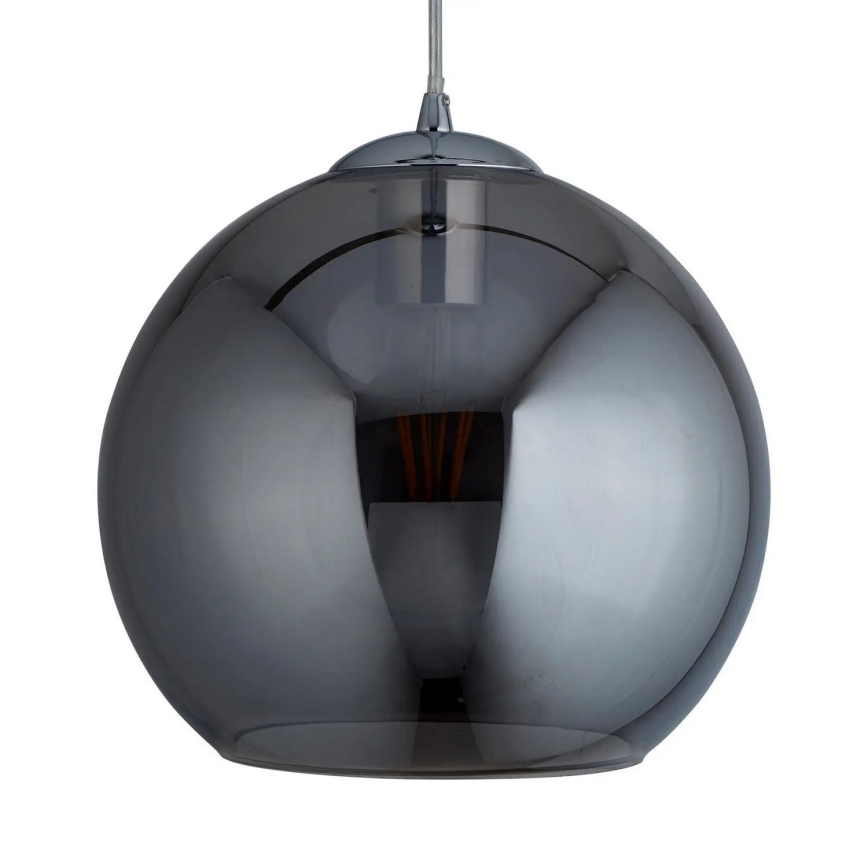 Searchlight - Candelabro num fio BALL 1xE27/60W/230V preto antigo