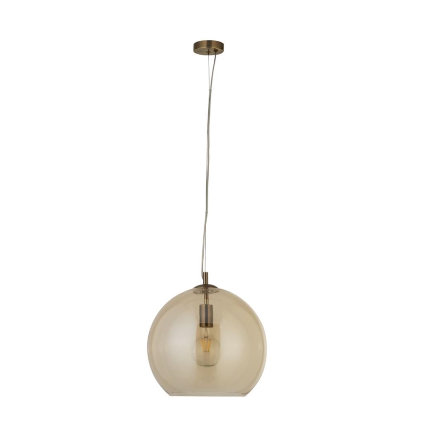 Searchlight - Candeeiro suspenso BALLS 1xE27/60W/230V latão