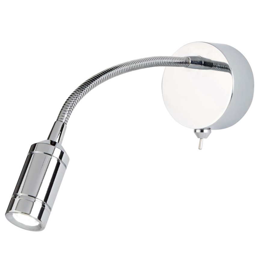 Searchlight - Candeeiro pequeno flexível LED ADJU LED/1W/230V