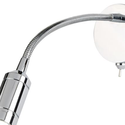 Searchlight - Candeeiro pequeno flexível LED ADJU LED/1W/230V