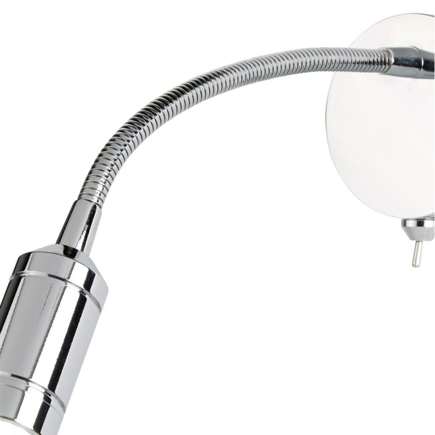 Searchlight - Candeeiro pequeno flexível LED ADJU LED/1W/230V
