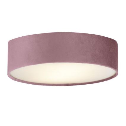 Searchlight - Iluminação de teto DRUM PLEAT 2xE27/15W/230V rosa