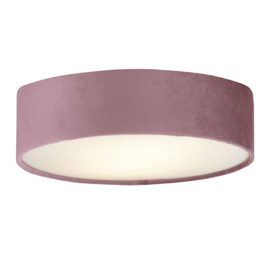 Searchlight - Iluminação de teto DRUM PLEAT 2xE27/15W/230V rosa