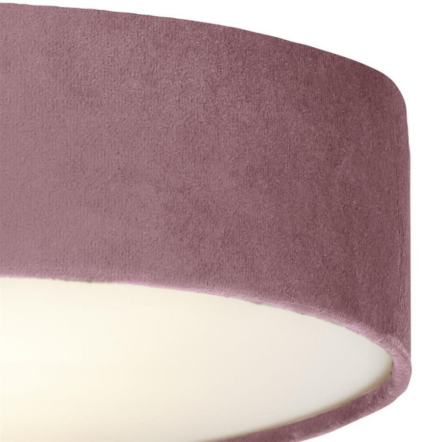 Searchlight - Iluminação de teto DRUM PLEAT 2xE27/15W/230V rosa