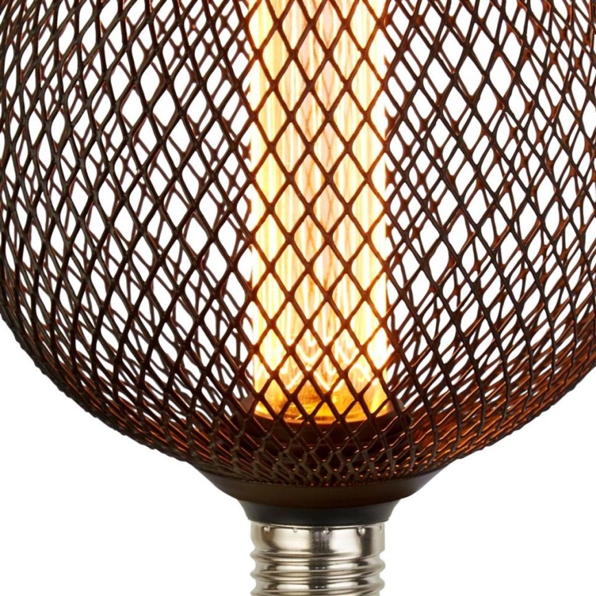 Searchlight  - Lâmpada LED decorativa dimerizável WIRE MESH E27/4,5W/230V 2700K