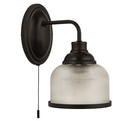 Searchlight - Candeeiro de parede BISTRO 1xE27/60W/230V preto