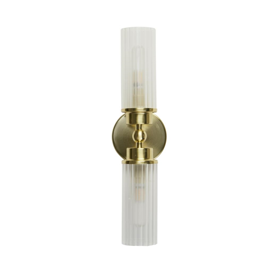Searchlight - Aplique de parede IMPERIAL 2xG9/33W/230V latão