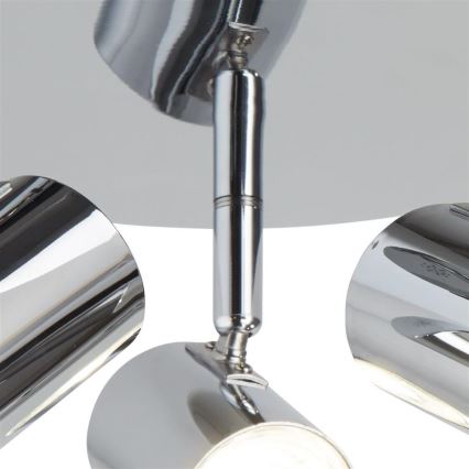 Searchlight - Foco LED ROLLO 3xLED/4W/230V cromado brilhante