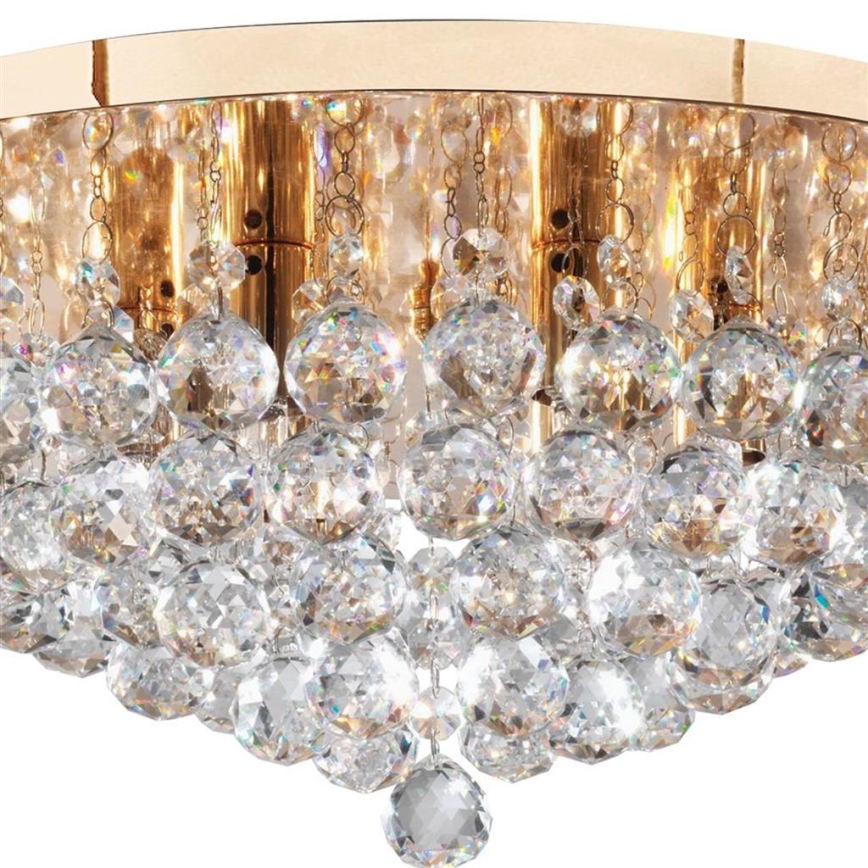 Searchlight - Luz de teto de cristal HANNA 6xG9/33W/230V