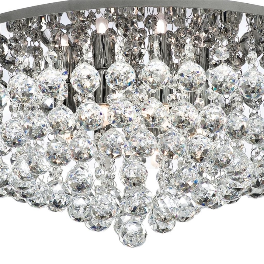 Searchlight - Luz de teto de cristal HANNA 8xG9/33W/230V