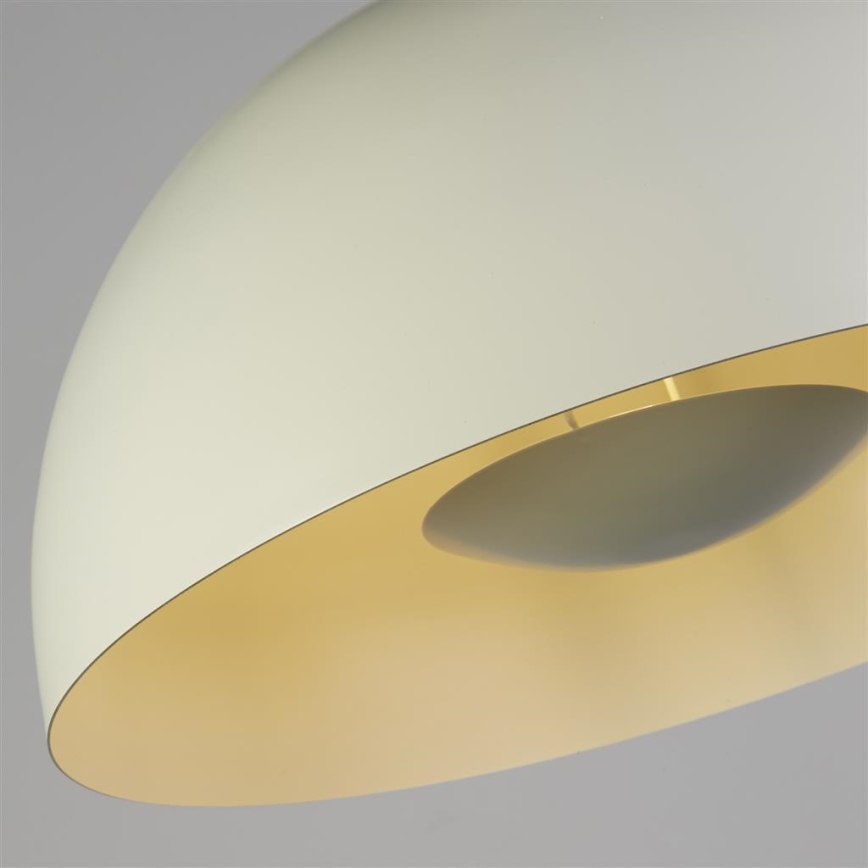 Searchlight - Lustre suspenso em cabo MARS 1xE27/60W/230V Ø 25 cm creme