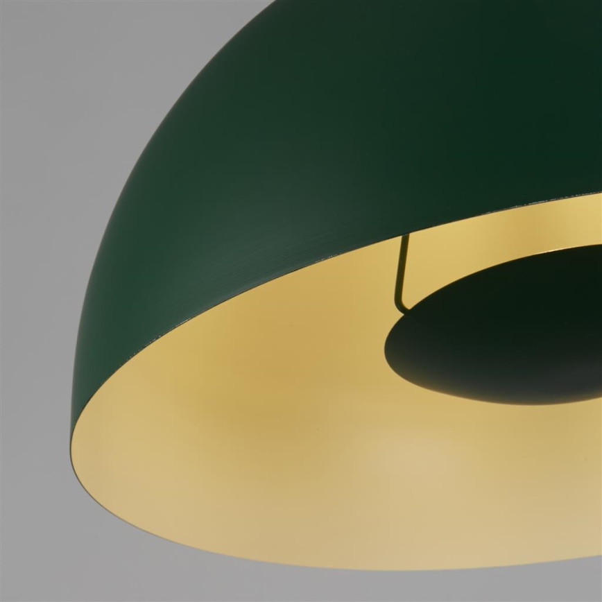 Searchlight - Lustre suspenso em cabo MARS 1xE27/60W/230V diâmetro 25 cm verde