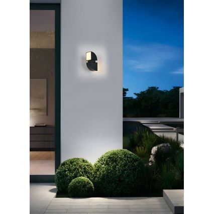 Searchlight - Aplique de parede exterior LED DAKOTA 2xLED/4W/230V IP44