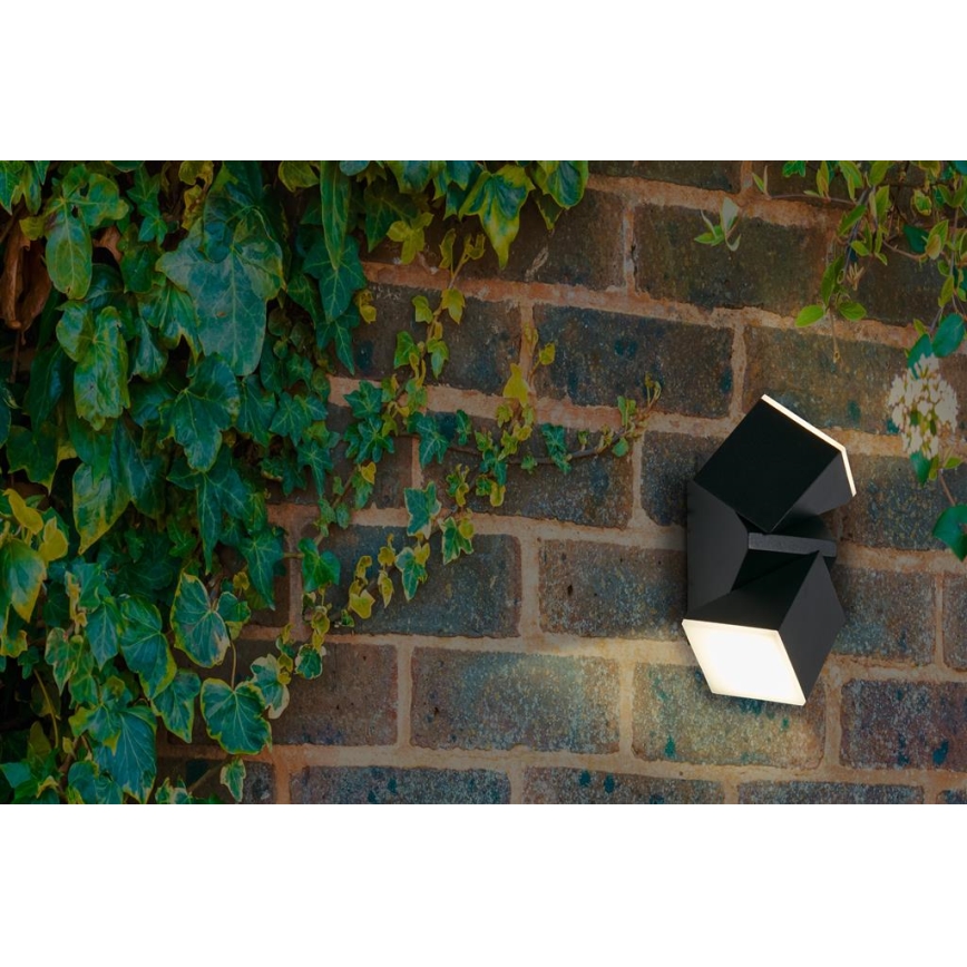 Searchlight - Aplique de parede LED para exterior MONTANA 2xLED/6W/230V IP44