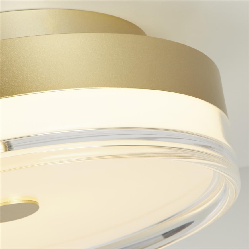 Searchlight - Plafon LED CYPRUS LED/21W/230V Ø 30 cm dourado
