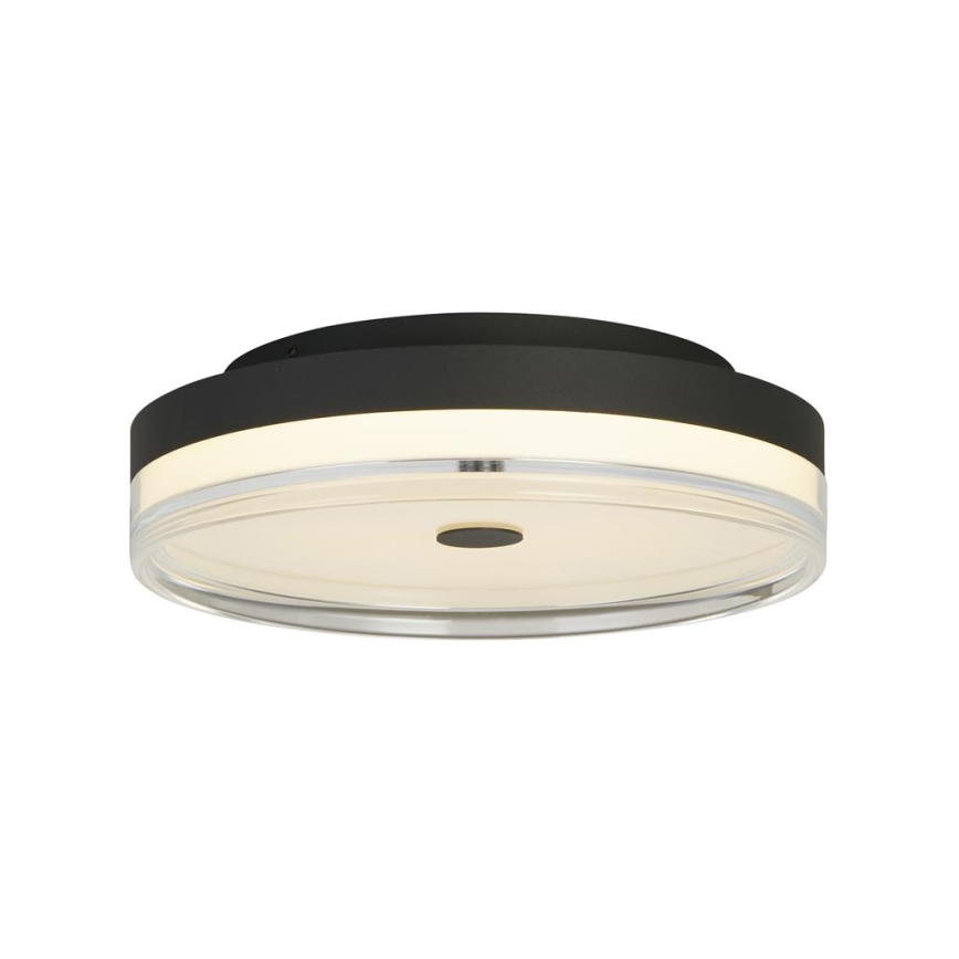 Searchlight - Candeeiro de teto LED CYPRUS LED/29W/230V diâmetro 40 cm preto