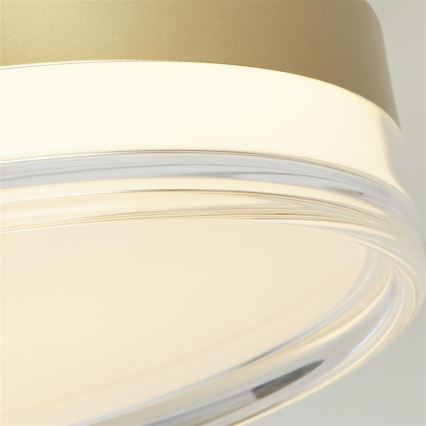 Searchlight - Candeeiro de teto LED CYPRUS LED/29W/230V, diâmetro 40 cm, dourado