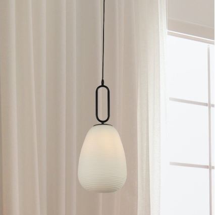 Searchlight - Candelabro suspenso ELIXIR 1xE27/60W/230V branco
