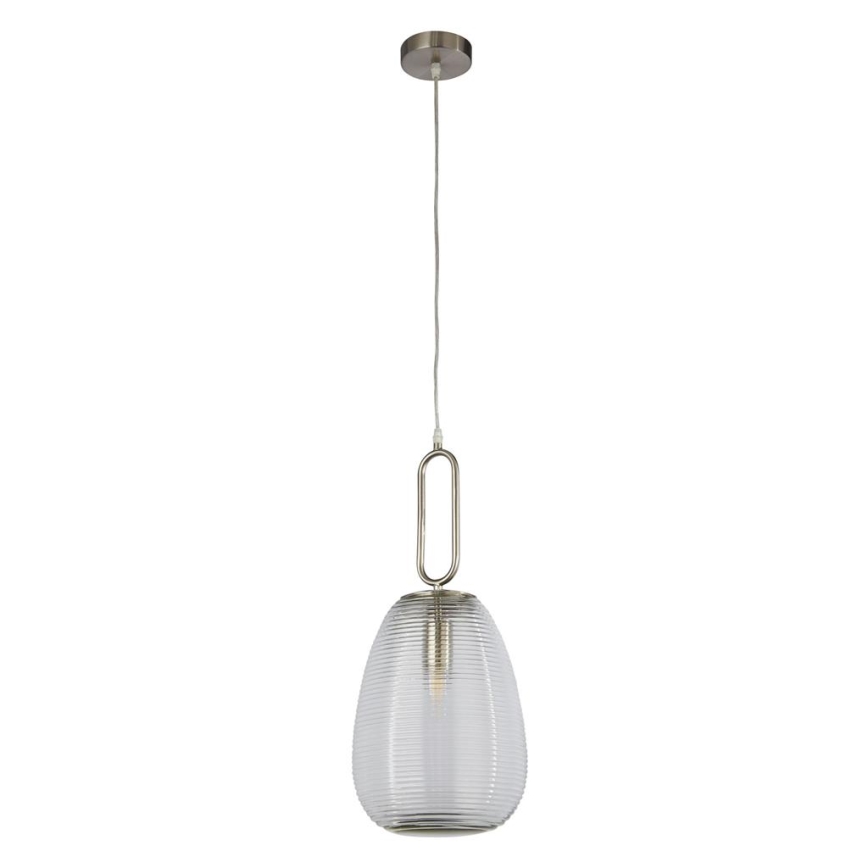 Searchlight - Candelabro suspenso ELIXIR 1xE27/60W/230V transparente