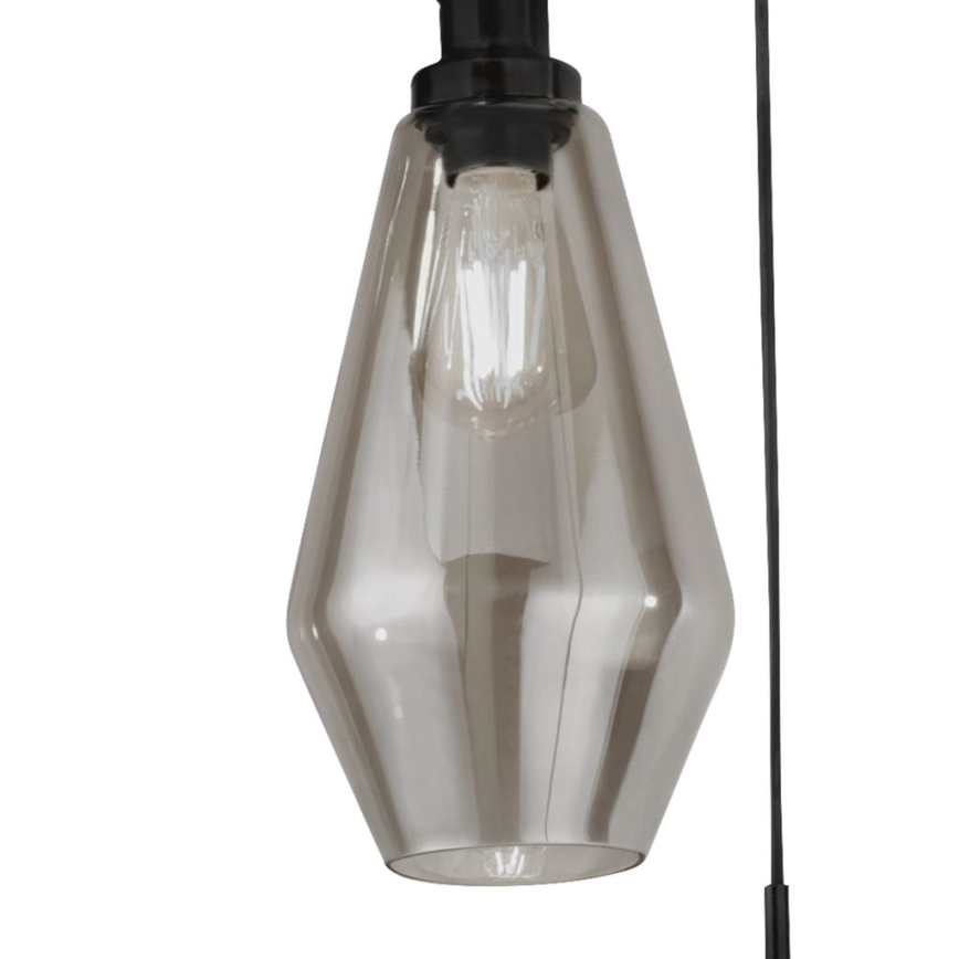 Searchlight - Candelabro suspenso MIA 3xE27/60W/230V preto