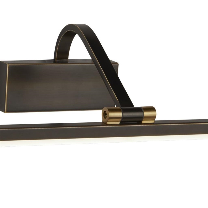 Searchlight - Luz de imagem LED LED/12W/230V preto antigo