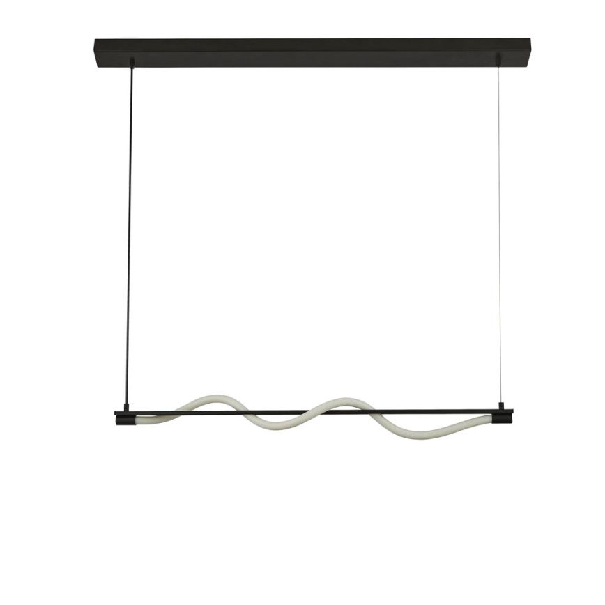 Searchlight - Candeeiro suspenso LED SERPENT LED/15W/230V preto