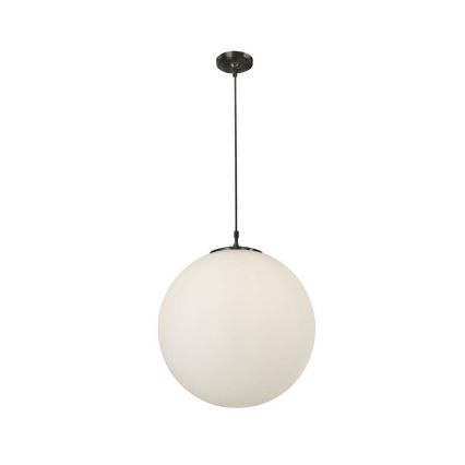 Searchlight - Candelabro suspenso ATOM 1xE27/60W/230V branco/preto