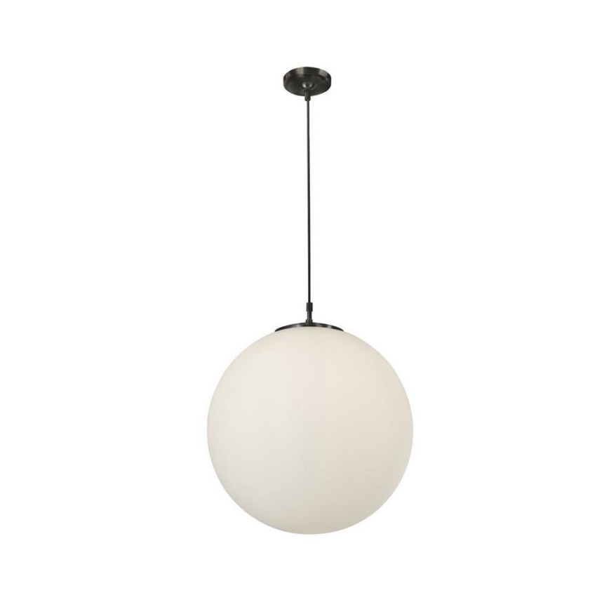 Searchlight - Candelabro suspenso ATOM 1xE27/60W/230V branco/preto