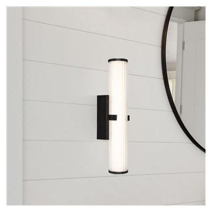Searchlight - Iluminação de casa de banho LED CLAMP LED/18W/230V IP44 preto