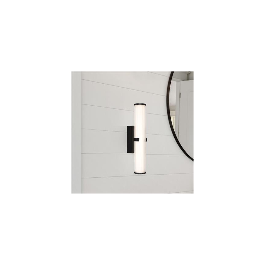 Searchlight - Iluminação de casa de banho LED CLAMP LED/18W/230V IP44 preto
