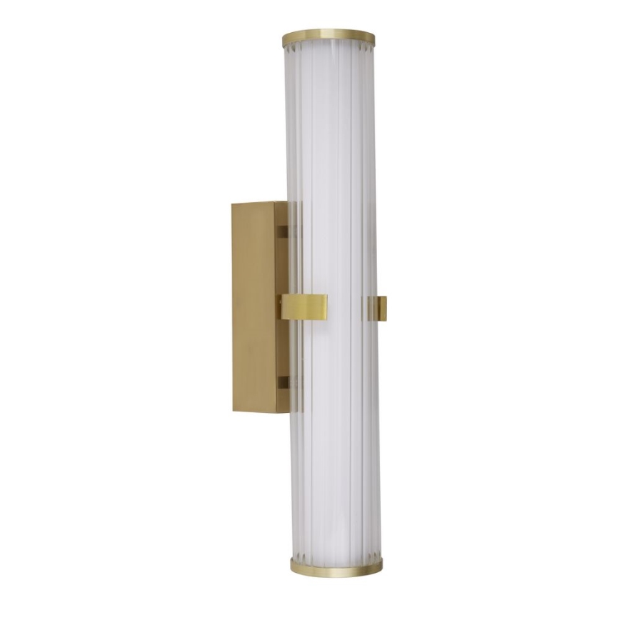 Searchlight - Iluminação de casa de banho LED CLAMP LED/18W/230V IP44 dourado
