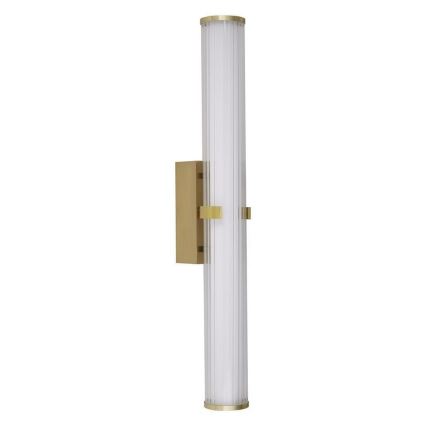 Searchlight - Iluminação de casa de banho LED CLAMP LED/23W/230V IP44 dourado